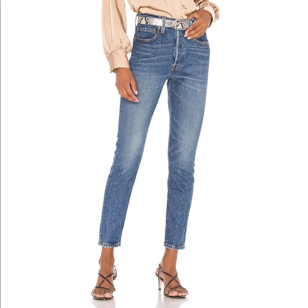 Levi’s 501 skinny WE THE PEOPLE colorway